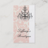 Carte De Visite damask lustre mode beauté SPA (Devant)