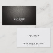 Carte De Visite Damask / Vignette (Devant / Derrière)