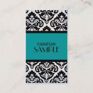 Carte De Visite Damassé