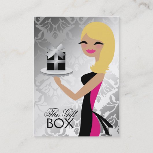 Carte De Visite Damassé blonde onduleuse de Cutie de 311 (Devant)