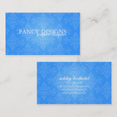 Carte De Visite Damassé chic (Devant / Derrière)