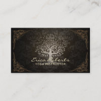 Damassé de cru d'arbre de la vie de santé