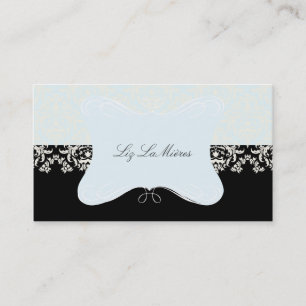 Carte De Visite Damassé de PixDezines Céline