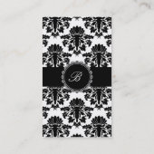 Carte De Visite Damassé élégante (Dos)