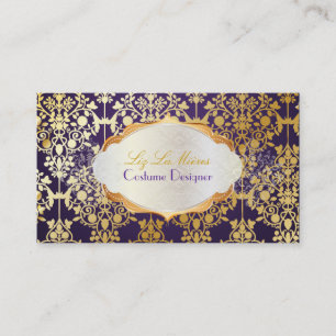 Carte De Visite Damassé vintage de leila de PixDezines