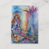 CARTE DE VISITE DAME DU LAC (Dos)