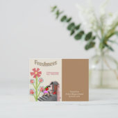 Carte de visite, Dame du ménage (Debout devant)