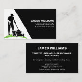 Carte de visite d'aménagement paysager de la pelou (Devant / Derrière)