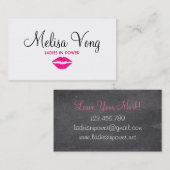 Carte De Visite Dames dans la puissance (Devant / Derrière)