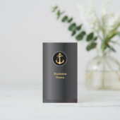 Carte de visite d'Ancre Gold professionnel (Debout devant)