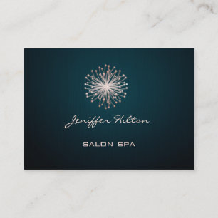Carte De Visite Dandelion à texture chic professionnel