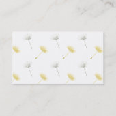 Carte De Visite Dandelion Flowers (Dos)