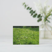 Carte De Visite Dandelion Meadow 01 (Debout devant)