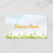 Carte de visite Dandelion soufflant (Dos)