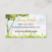 Carte de visite Dandelion soufflant (Devant)