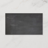 Carte De Visite Dandelion sur tableau de bord (Dos)