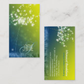 Carte De Visite Dandelions professionnels (Devant / Derrière)