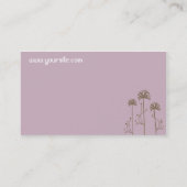 Carte De Visite Dandylion (Dos)