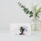 Carte de visite d'ange (Debout devant)