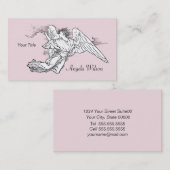 Carte de visite d'ange (Devant / Derrière)