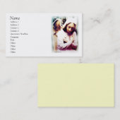 Carte de visite d'ange (Devant / Derrière)