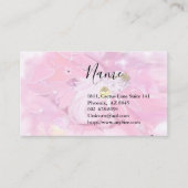 Carte de visite d'ange bébé (Devant)