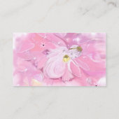 Carte de visite d'ange bébé (Dos)