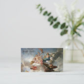 Carte de visite d'ange de déesse (Debout devant)