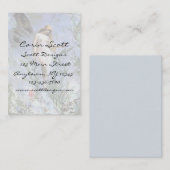 Carte de visite d'ange de région boisée (Devant / Derrière)