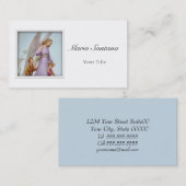 Carte de visite d'ange gardien (Devant / Derrière)