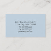 Carte de visite d'ange gardien (Dos)