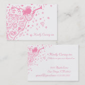 carte de visite d'Angel (Devant / Derrière)