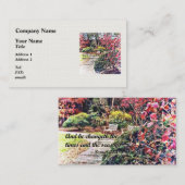 Carte De Visite Daniel 2:21 - Et il change (Devant / Derrière)