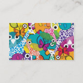 carte de visite d'animaux (Dos)