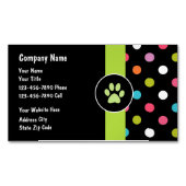 Carte de visite d'animaux (devant)