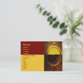 Carte de visite d'anneau d'or (Debout devant)