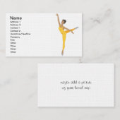 Carte de visite dans la finition de toile (Devant / Derrière)