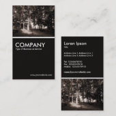 Carte De Visite Dans les bois II (Devant / Derrière)