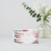 Carte De Visite Dans les mains du Christ (Debout devant)