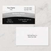 Carte de visite dans n'importe quelle couleur - HA (Devant / Derrière)