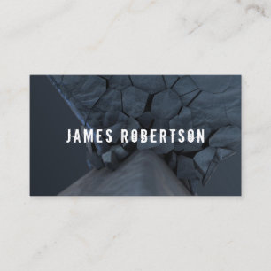 Carte de visite dans un style brutal pour votre en