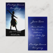 Carte De Visite danse (Devant / Derrière)