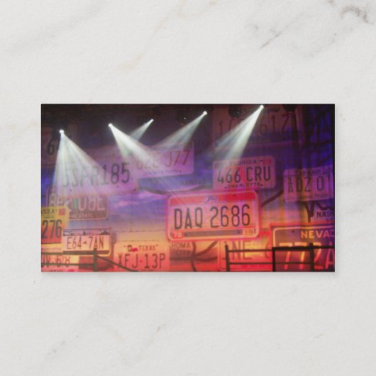 Carte De Visite Danse (Dos)