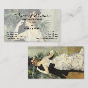 Carte De Visite Danse à la ville de Renoir, Portrait de mariage vi