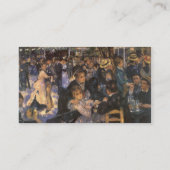 Carte De Visite Danse au Moulin de la Galette par Renoir (Dos)