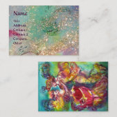 Carte De Visite DANSE CARNAVALE / Balle mascarade vénitienne (Devant / Derrière)