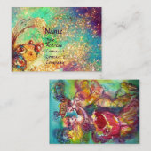 Carte De Visite DANSE CARNAVALE / Balle mascarade vénitienne (Devant / Derrière)