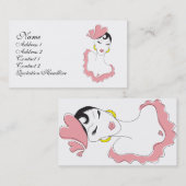 Carte De Visite danse d'amour. (Devant / Derrière)