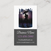 Carte De Visite Danse de pluie (Dos)