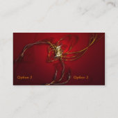 Carte De Visite Danse du feu (Dos)